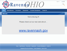 Tablet Screenshot of ci.ravenna.oh.us